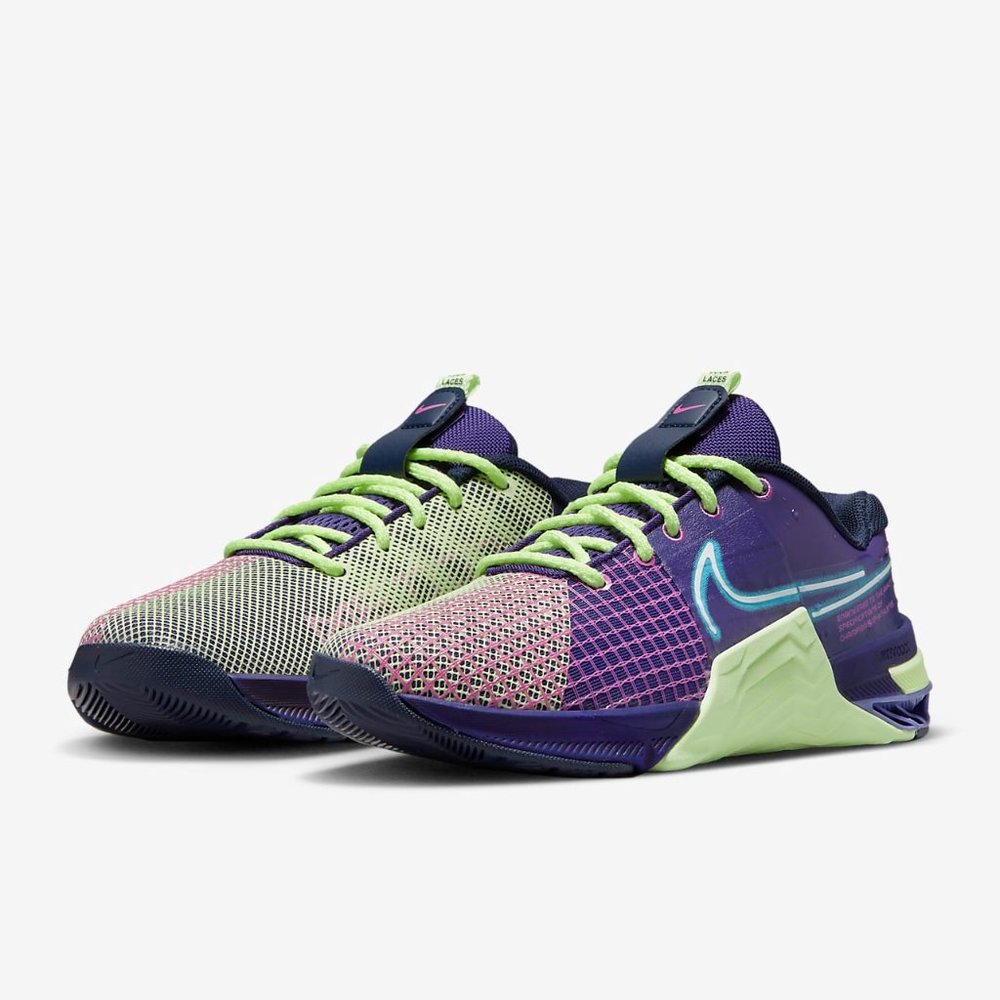 Nike Women's Metcom AMP Training Shoes Size 6 $140 DV1168-500 Deep purple - Picture 2 of 10